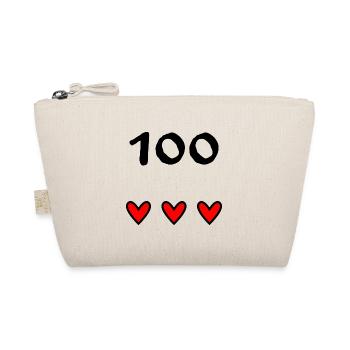100 ANS. 100e ANNIVERSAIRE. ANNIVERSAIRE 100 ANS. - Trousse biologique - nature - Devant