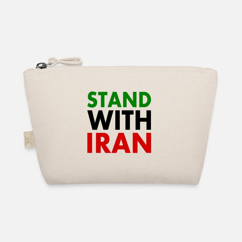 Stand with iran Bio-Täschchen