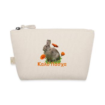 καλό Πάσχα Frohe Ostern - Bio-Täschchen - Natur - Vorne