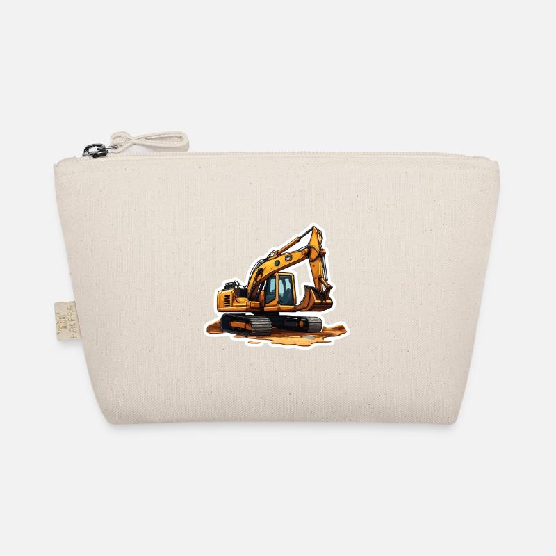 Excavator / construction site / machine /digging / shovel Organic Pouch