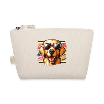 Golden Retriver Das Modell - Bio-Täschchen - Natur - Vorne