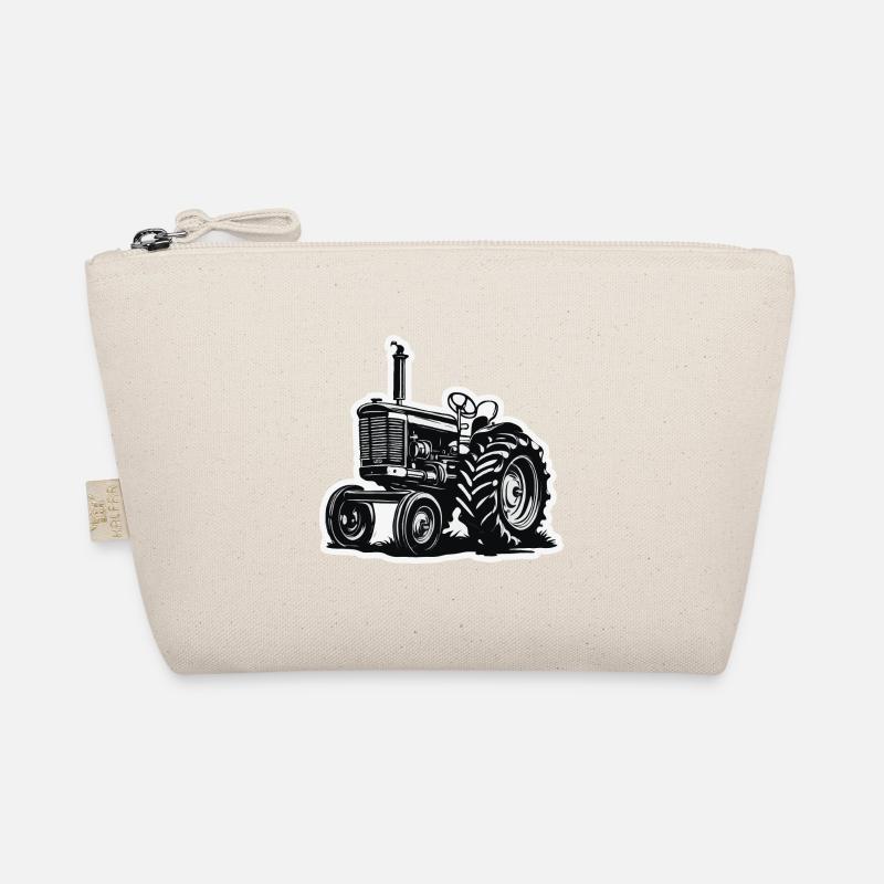 Traktor / Landwirtschaft / Bauer / Feldarbeit Bio-Täschchen