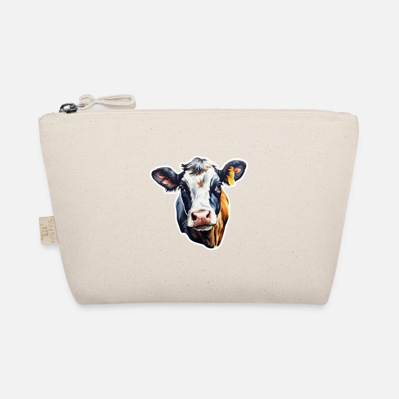 Kuh Milchkuh Holstein Bio-Täschchen