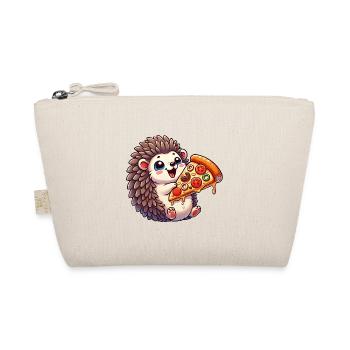Drôle de Hedgehog Pizza Amateurs de pizza Fans de pizza - Trousse biologique - nature - Devant