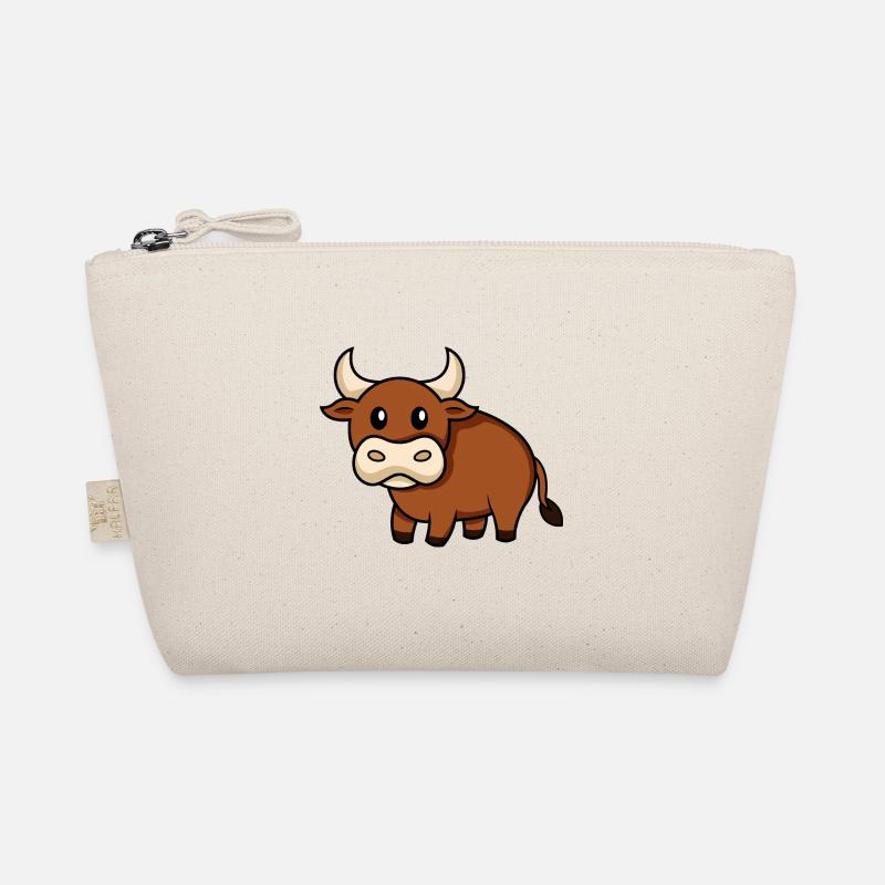 Sternzeichen Stier - Bio-Täschchen - Natur