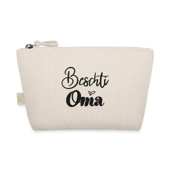 Beschti Oma Schweiz Schweizerdeutsch Grosi - Bio-Täschchen - Natur - Vorne