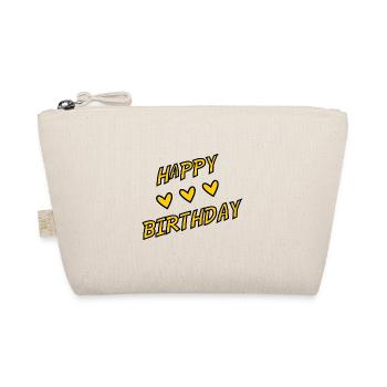 JAHRESTAG. ALLES GUTE ZUM GEBURTSTAG!. ALLES GUTE ZUM GEBURTSTAG!. - Bio-Täschchen - Natur - Vorne