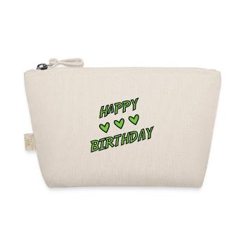 JAHRESTAG. ALLES GUTE ZUM GEBURTSTAG!. ALLES GUTE ZUM GEBURTSTAG! - Bio-Täschchen - Natur - Vorne