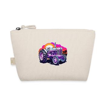 Tractor / Agriculture / Farmer / Field Work - Organic Pouch - nature - Front
