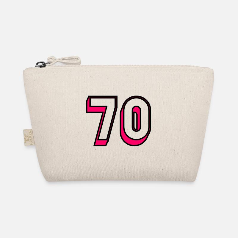 70. 70 YEARS. 70TH ANNIVERSARY. BIRTHDAY 70 YEARS. Organic Pouch