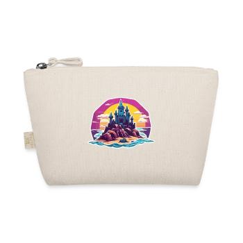 Sandcastle / Building / Playing / Castle / Holiday - Organic Pouch - nature - Front