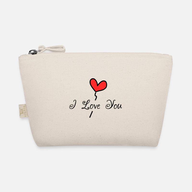 ICH LIEBE DICH. ICH LIEBE DICH. LIEBE. LIEBE. HEILIGER VALENTIN Bio-Täschchen