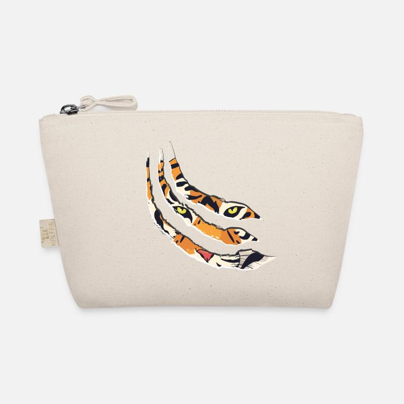 Tiger claw tiger pattern claws gift idea Organic Pouch