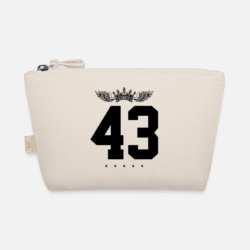 43 Number crown Organic Pouch