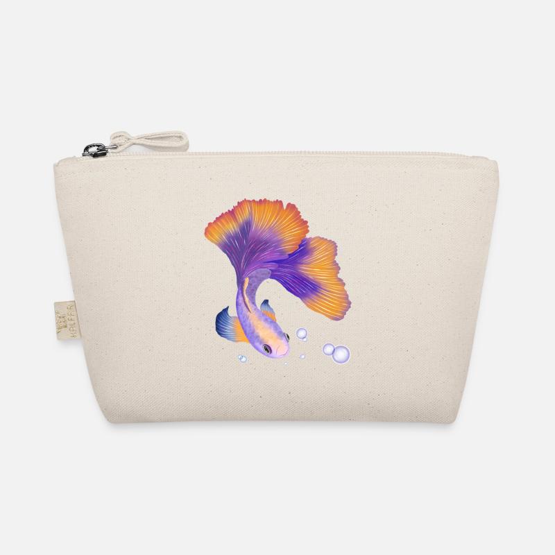 Fish. Elegant under water Organic Pouch