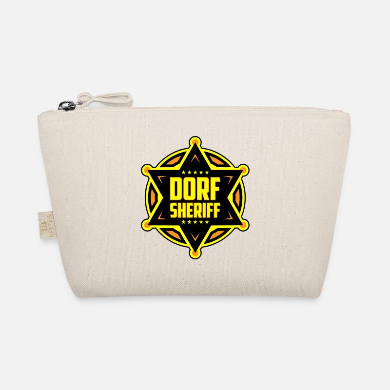 Farben änderbar | Dorf Sheriff Bio-Täschchen