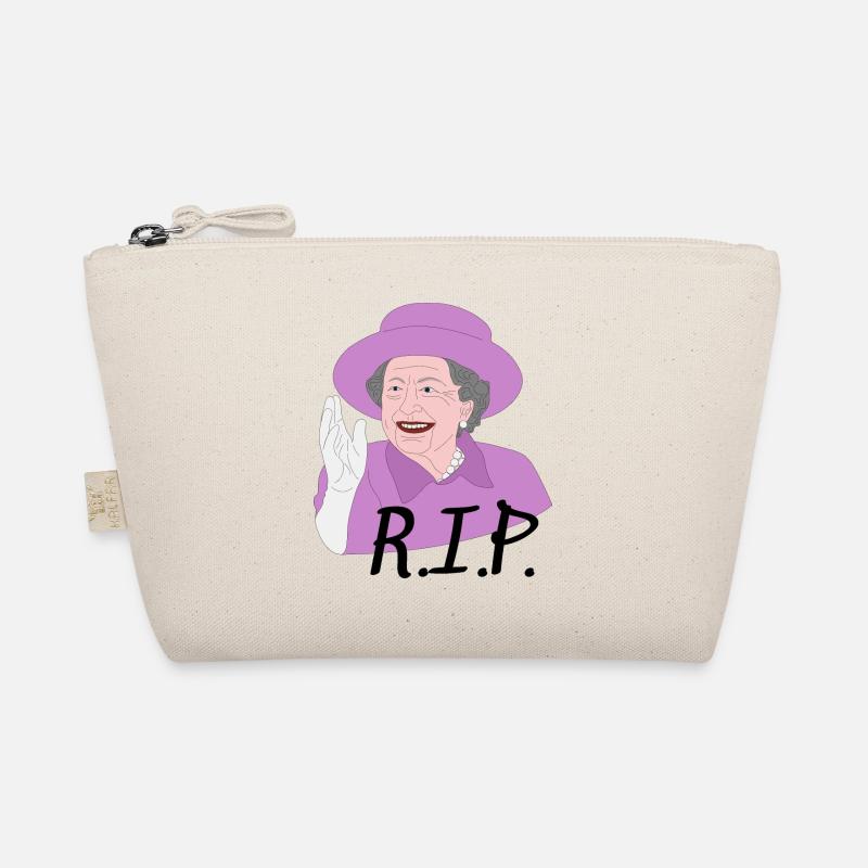 Elisabeth II Tod RIP Design Bio-Täschchen