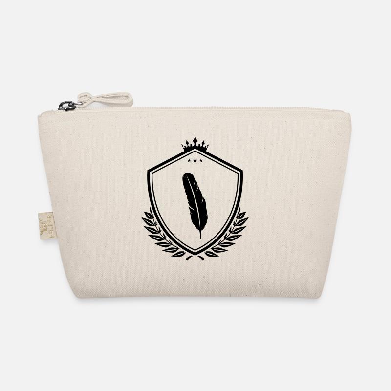 Feather Coat of Arms Organic Pouch