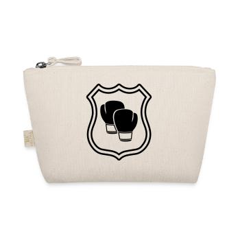 Boxing gloves Crest - Organic Pouch - nature - Front
