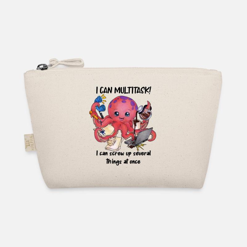 Multitasking Oktopus Lustiger Bürohumor Geschenk Bio-Täschchen