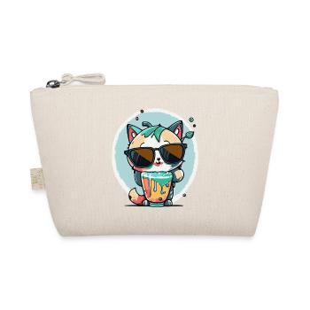 Chat cool avec des lunettes de soleil - Trousse biologique - nature - Devant