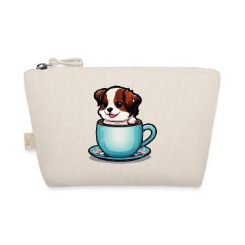 Chien mignon: Rien ne vaut le sourire d’un chien - Trousse biologique - nature - Devant