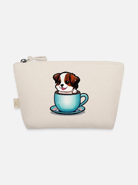 Chien mignon: Rien ne vaut le sourire d’un chien - Trousse biologique - nature - Devant