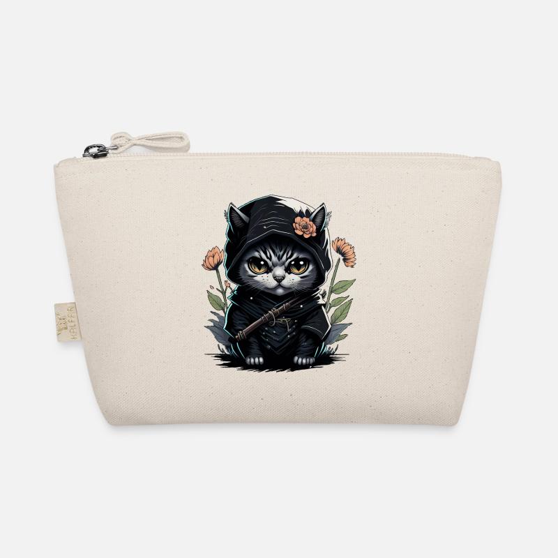 The Ninja Cat: An Invincible Fighter - Organic Pouch - nature