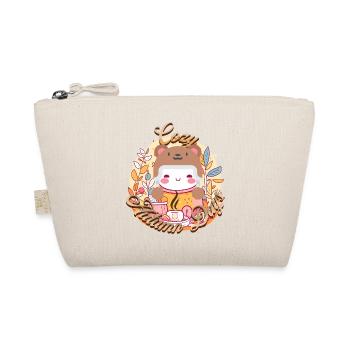 Cozy Autumn Days gemütliche Herbsttage - Organic Pouch - nature - Front