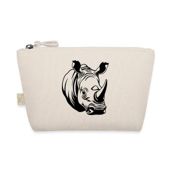 Symbole du bien-être animal rhinocéros - Trousse biologique - nature - Devant
