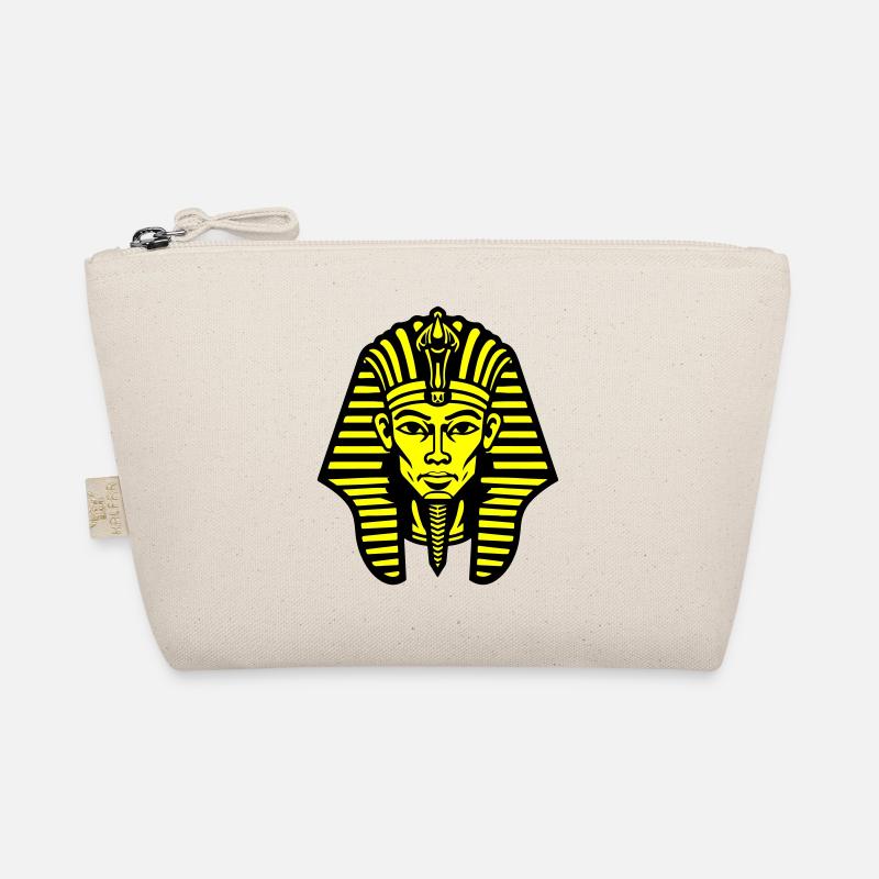 Pharao Totenkopf - Bio-Täschchen - Natur