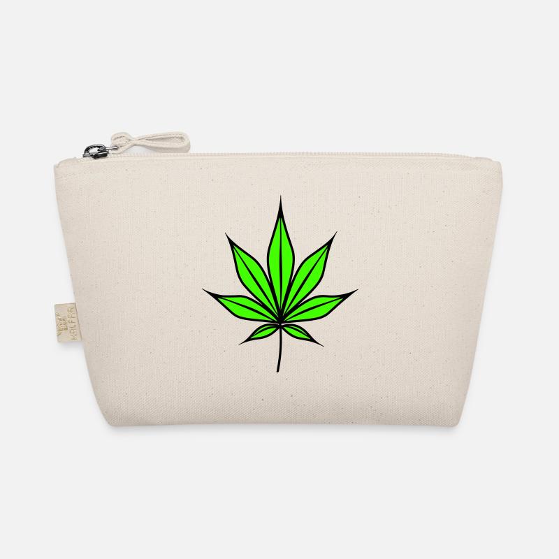 Hemp Leaf Weed Hemp Symbol Organic Pouch