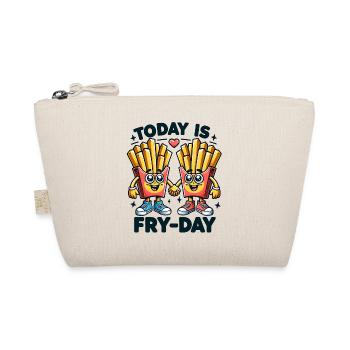Today is French fries day in love - Organic Pouch - nature - Front