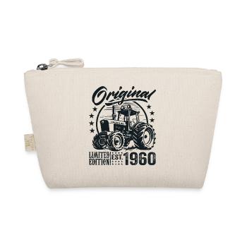 Original 1960 Anniversary 1960 Farmer Tractor - Organic Pouch - nature - Front