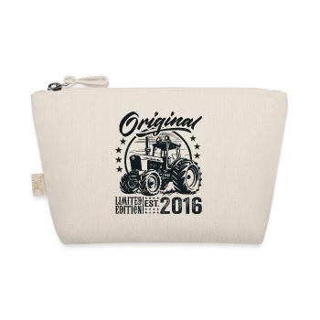 Original 2016 Anniversary 2016 Farmer Tractor - Organic Pouch - nature - Front