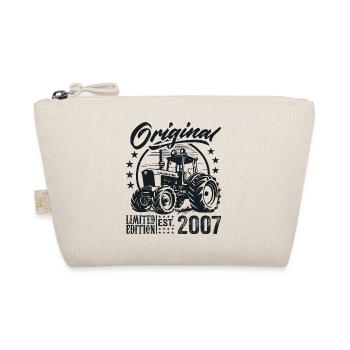 Original 2007 Jubiläum 2007 Farmer Traktor - Bio-Täschchen - Natur - Vorne