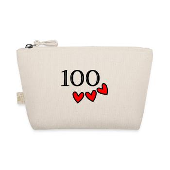 100 ANS. 100e ANNIVERSAIRE. ANNIVERSAIRE 100 ANS. - Trousse biologique - nature - Devant