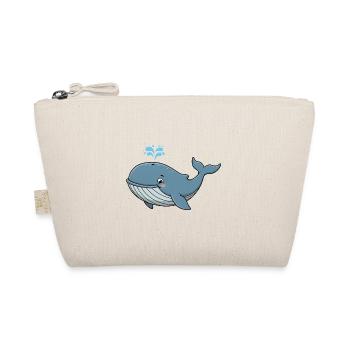 Tier Cartoon Buckelwal - Bio-Täschchen - Natur - Vorne