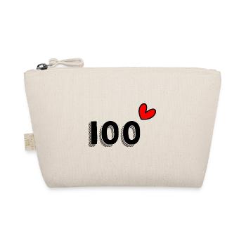 100 ANS. 100e ANNIVERSAIRE. ANNIVERSAIRE 100 ANS. - Trousse biologique - nature - Devant