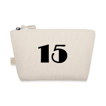 15 YEARS,15TH ANNIVERSARY,15 BIRTHDAY,15 - Organic Pouch - nature - Front