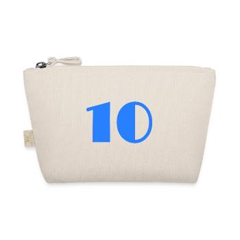 10 ANS. 10e ANNIVERSAIRE. ANNIVERSAIRE 10 ANS. 10 - Trousse biologique - nature - Devant