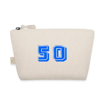 50 JAHRE. 50-jähriges JUBILÄUM. JUBILÄUM 50 JAHRE. 50 - Bio-Täschchen - Natur - Vorne