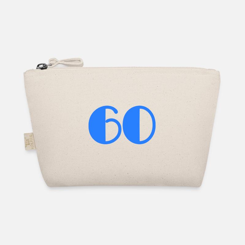 60. 60 YEARS. 60TH ANNIVERSARY. BIRTHDAY 60 YEARS. Organic Pouch