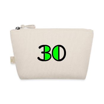 30. 30 ANS. 30e ANNIVERSAIRE. ANNIVERSAIRE 30 ANS - Trousse biologique - nature - Devant