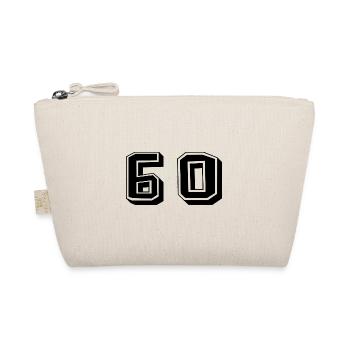 60 YEARS. 60th ANNIVERSARY. ANNIVERSARY 60 YEARS. 60 - Organic Pouch - nature - Front