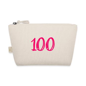 100 ANS. 100e ANNIVERSAIRE. ANNIVERSAIRE 100 ANS. - Trousse biologique - nature - Devant