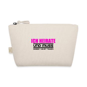 Bachelor Party / Marriage / T-shirt / Bachelor Party - Organic Pouch - nature - Front