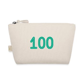 100 ANS. 100e ANNIVERSAIRE. ANNIVERSAIRE 100 ANS. - Trousse biologique - nature - Devant