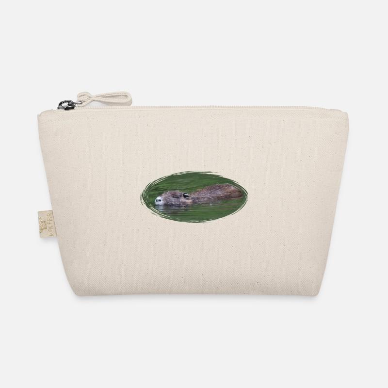 Nutria Biber Biberratte Wasserratte Bio-Täschchen