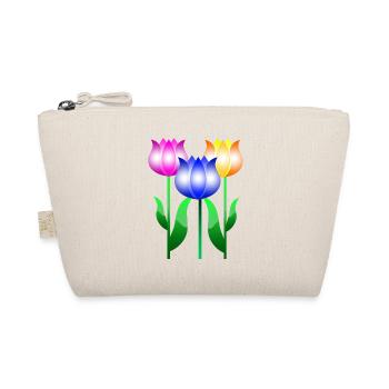 Tulpenblumen - Bio-Täschchen - Natur - Vorne